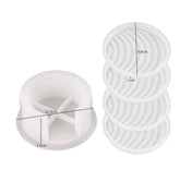 4 coasters with stand mould